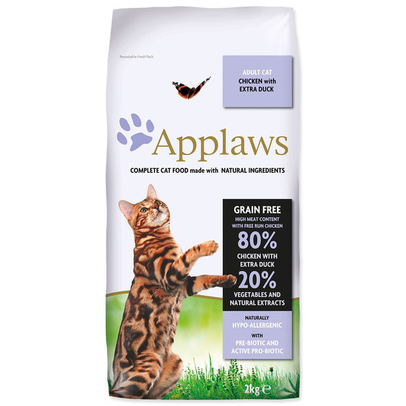 Applaws Dry Cat krmivo Chicken with Duck 2 kg
