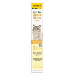 GimCat pasta pro kočky sýrová s biotínem 100g