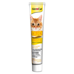 GimCat Duo pasta pro kočky multivitamín sýr 50g