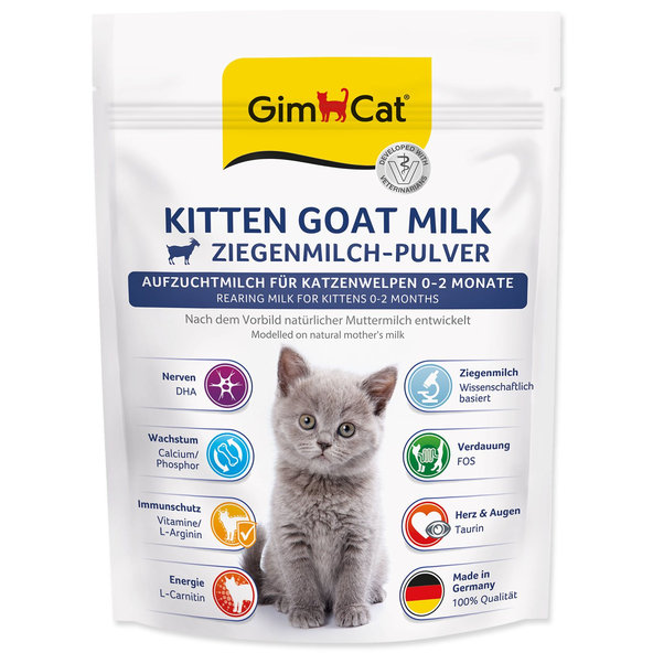 GimCat mléko pro koťata kozí 200g