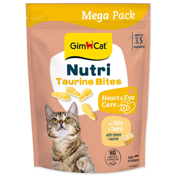 GimCat Nutri Taurine Bites pochoutka s tvarohem 425g