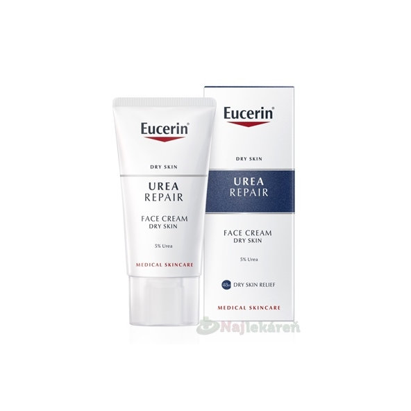 EUCERIN UreaRepair denní krém na obličej 50 ml