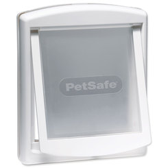 PetSafe plastová dvířka s transparentní klapkou bílá 28,1 × 23,7 cm