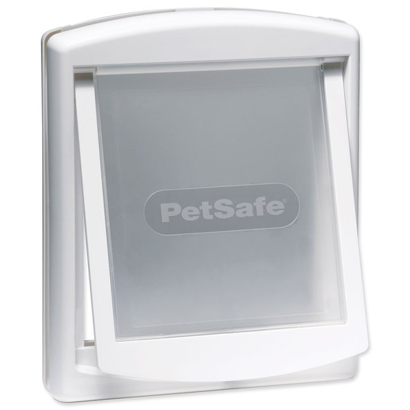 PetSafe plastová dvířka s transparentní klapkou bílá 28,1 × 23,7 cm