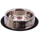 Dog Fantasy miska nerezová s gumou 21 cm 490 ml