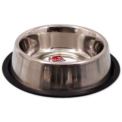 Dog Fantasy miska nerezová s gumou 23 cm 750 ml