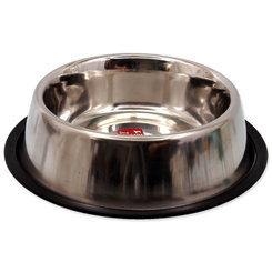 Dog Fantasy miska nerezová s gumou 25,8 cm 1000 ml