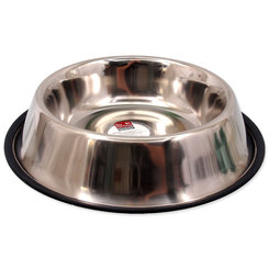Dog Fantasy miska nerezová s gumou 32,3 cm 2200 ml