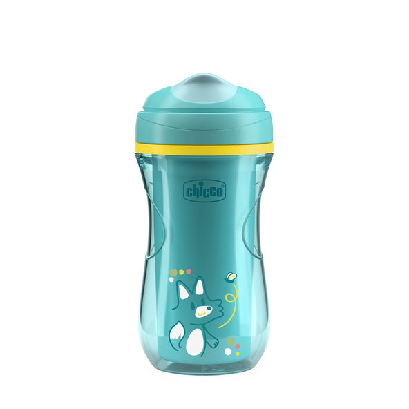 Chicco hrneček Active s tvrdým náustkem teal 14 m+