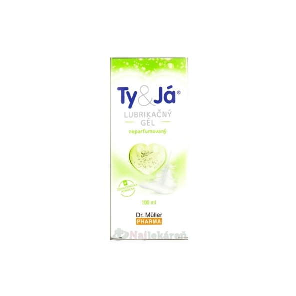 Dr. Müller Ty&Já lubrikační gel neparfémovaný 100 ml