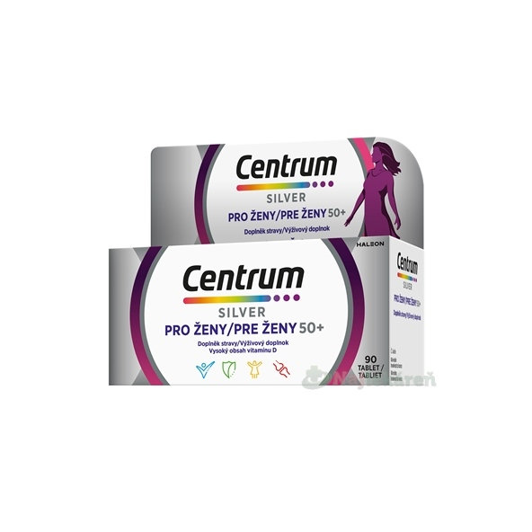Centrum Silver 50+ pro ženy 90 tablet