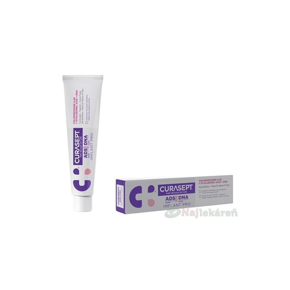 Curasept ADS DNA Implant Pro zubní pasta 0,20 % 75 ml