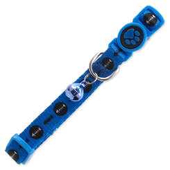 Active Cat obojek nylon rybka modrý velikost XS 1×19-31cm
