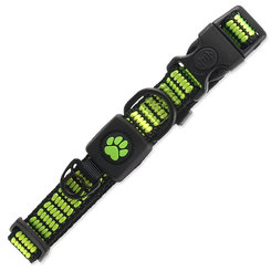 Active Dog Strong obojek limetka velikost S 1,5×27-37cm