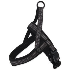 Active Dog Neoprene postroj šedý velikost S 1,5×45-55cm