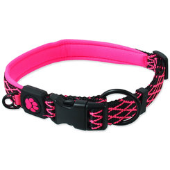 Active Dog Mystic obojek růžový velikost M 2×44-55cm