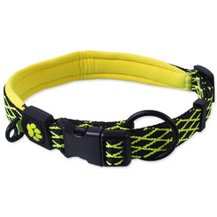 Active Dog Mystic obojek limetka velikost L 2,5×53-64cm