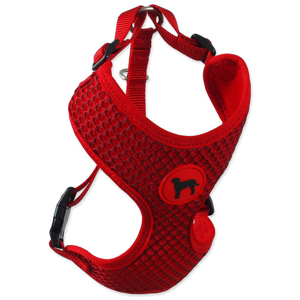 Active Dog Mellow postroj červený velikost M 1,5×40-55cm
