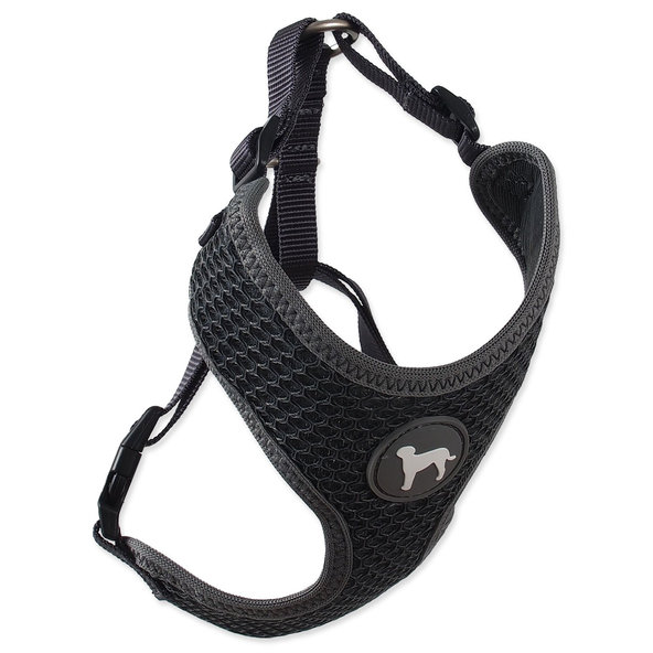 Active Dog Mellow postroj šedý velikost M 1,5×40-55cm