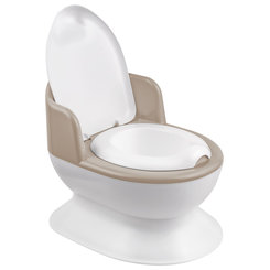 MALTEX Nočník přenosná toaleta – White/Beige