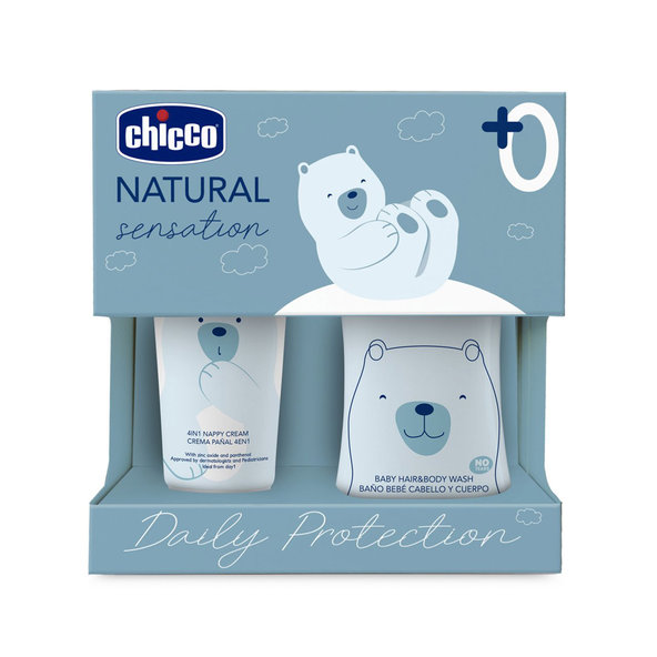 Chicco dárkový kosmetický set Natural Sensation 0 m+