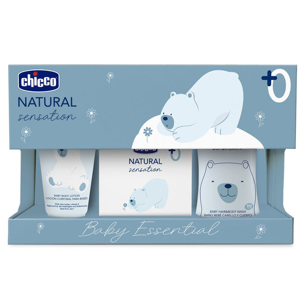 Chicco Natural Sensation dárkový kosmetický set 0 m+