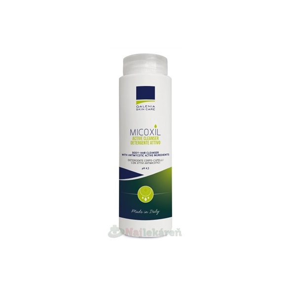 Galenia Skin Care Micoxil čisticí antimykotický gel na tělo a vlasy 250 ml