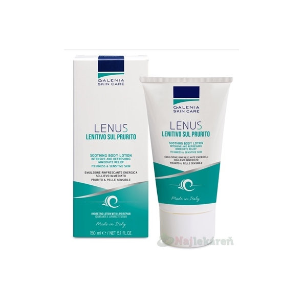 Galenia Skin Care Lenus tělové mléko na svědivou pokožku 150 ml