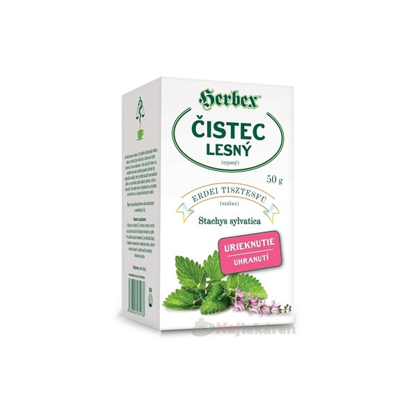 HERBEX čistec lesní sypaný čaj 50 g