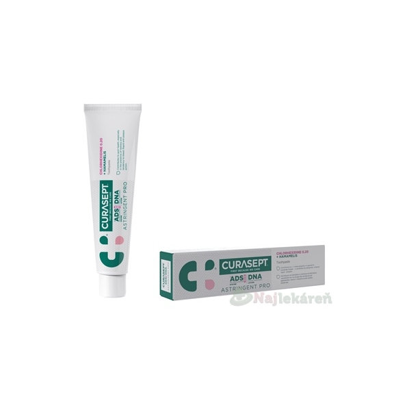 Curasept ADS DNA Astringent Pro zubní pasta 0,20 % 75 ml