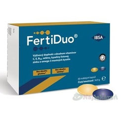 FertiDuo Den 30 kapslí + FertiDuo Noc 30 kapslí 1 set