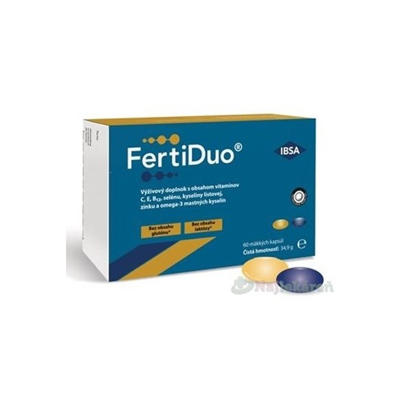 FertiDuo Den 30 kapslí + FertiDuo Noc 30 kapslí 1 set