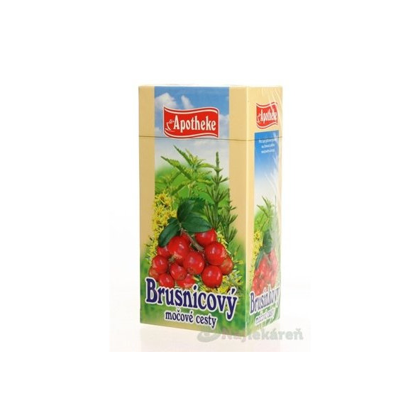 APOTHEKE Brusinkový čaj močové cesty 20x1,5 g