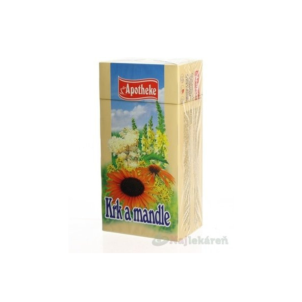 APOTHEKE Čaj krk a mandle 20x1,5 g