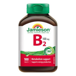 Jamieson Vitamin B2 100 mg 100 tablet