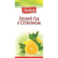 APOTHEKE Premier Selection zelený čaj citron 20x2 g