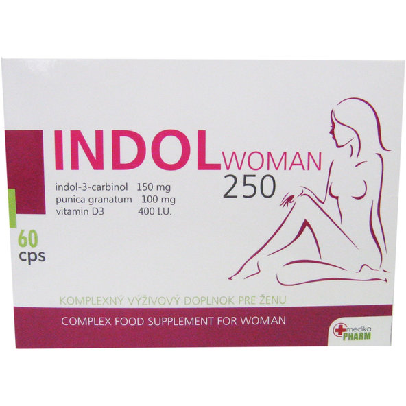 Indol Woman 250 60 kapslí
