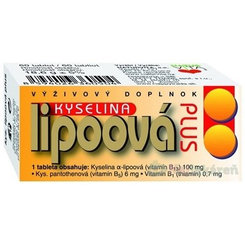Naturvita Kyselina lipoová Plus 60 tablet