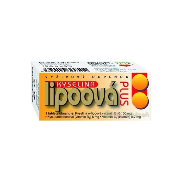 Naturvita Kyselina lipoová Plus 60 tablet