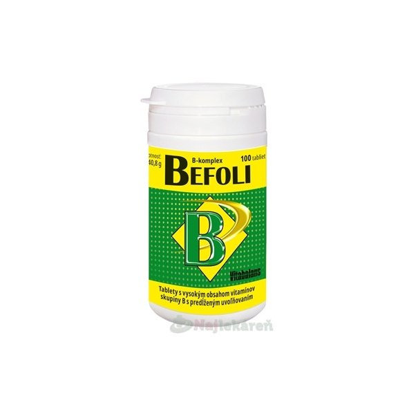 Vitabalans Befoli s postupným uvolňováním 100 tablet