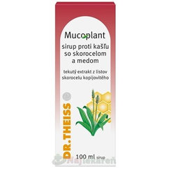 Mucoplant sirup proti kašli se skorocelem a medem 100 ml
