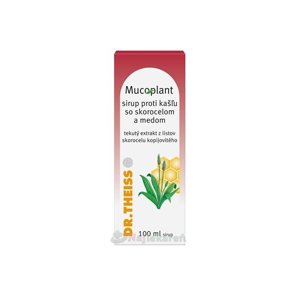 Mucoplant sirup proti kašli se skorocelem a medem 100 ml