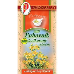 AGROKARPATY BIO třezalka tečkovaná čaj 20x2 g