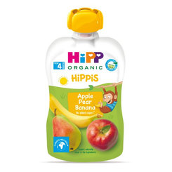 HiPP BIO příkrm 100% ovoce jablko hruška banán 100 g