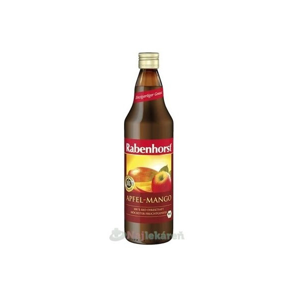 Rabenhorst Jablečno-mangová šťáva Bio 750 ml