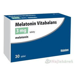Vitabalans Melatonin 3 mg 30 tablet