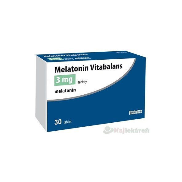 Vitabalans Melatonin 3 mg 30 tablet