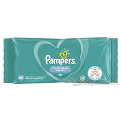 Pampers Fresh Clean vlhčené ubrousky 52 ks