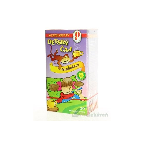 AGROKARPATY dětský čaj průduškový 20x2 g