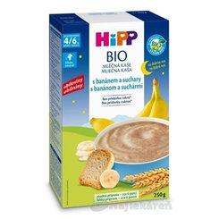 HiPP BIO mléčná kaše Dobrou noc banán a sušenky 250 g